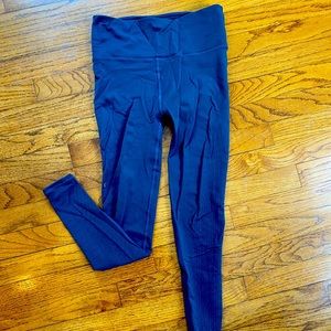 Navy blue lulu lemon leggings